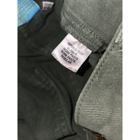 Big Bud Press Western Womens Pants L Evergreen High Rise Straight Leg - Picture 16 of 16